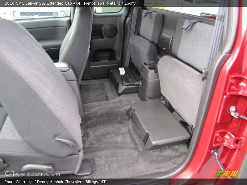 Merlot Jewel Metallic / Ebony 2010 GMC Canyon SLE Extended Cab 4x4