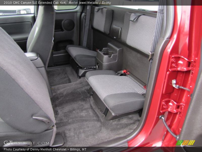 Merlot Jewel Metallic / Ebony 2010 GMC Canyon SLE Extended Cab 4x4