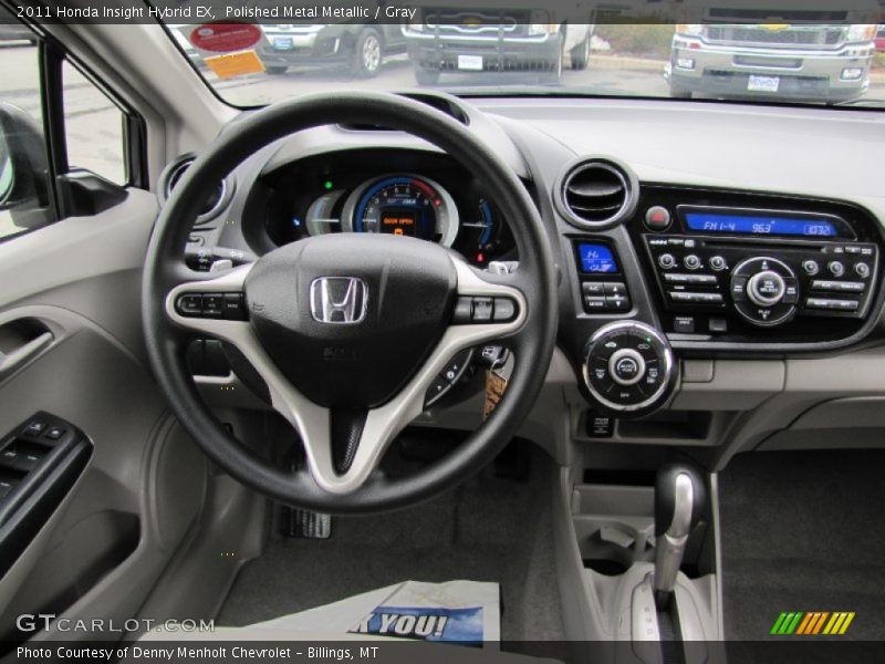 Dashboard of 2011 Insight Hybrid EX