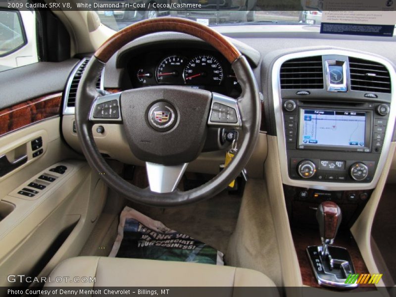 Dashboard of 2009 SRX V8