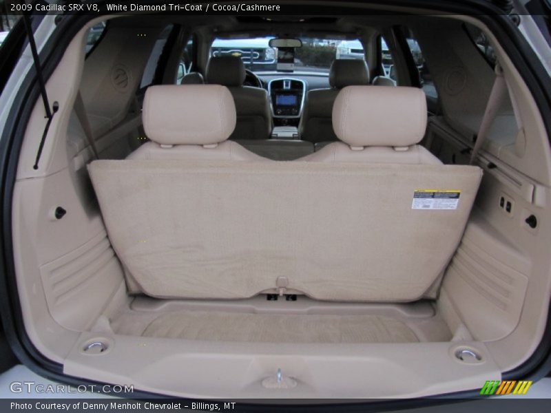 White Diamond Tri-Coat / Cocoa/Cashmere 2009 Cadillac SRX V8