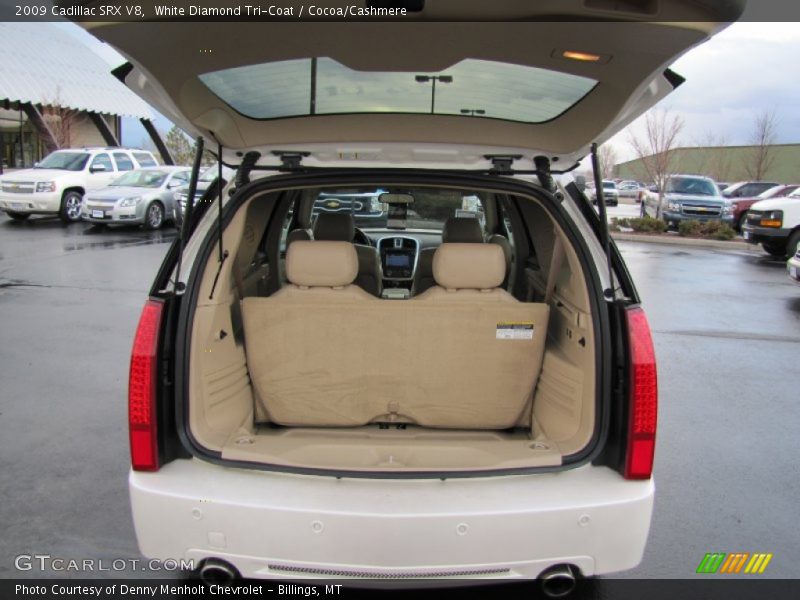 White Diamond Tri-Coat / Cocoa/Cashmere 2009 Cadillac SRX V8