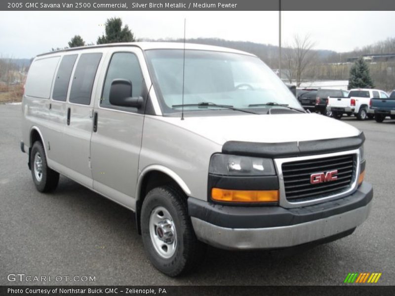 Silver Birch Metallic / Medium Pewter 2005 GMC Savana Van 2500 Commercial