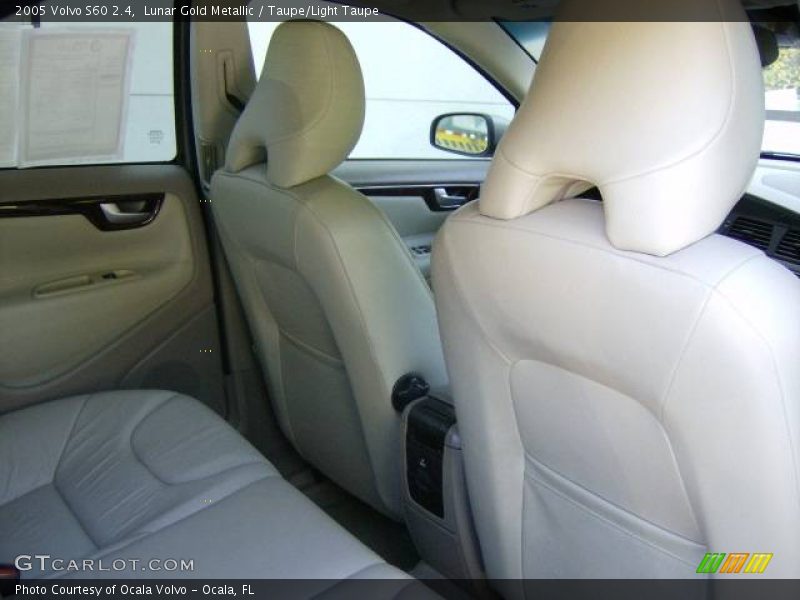 Lunar Gold Metallic / Taupe/Light Taupe 2005 Volvo S60 2.4