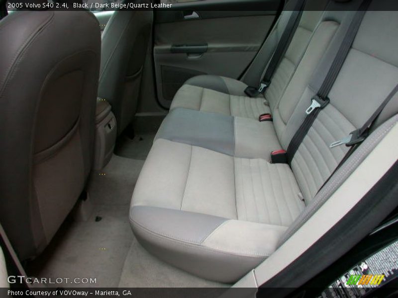 Rear Seat of 2005 S40 2.4i