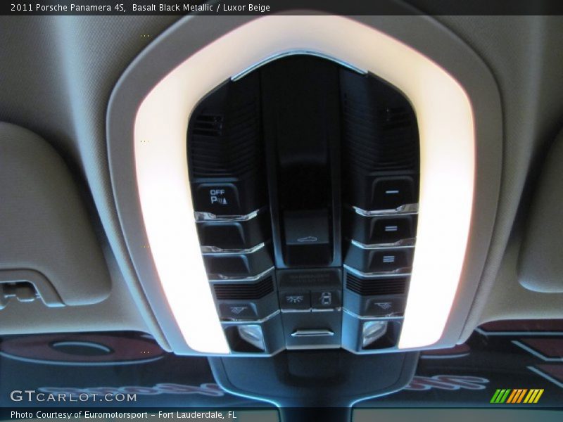 Controls of 2011 Panamera 4S