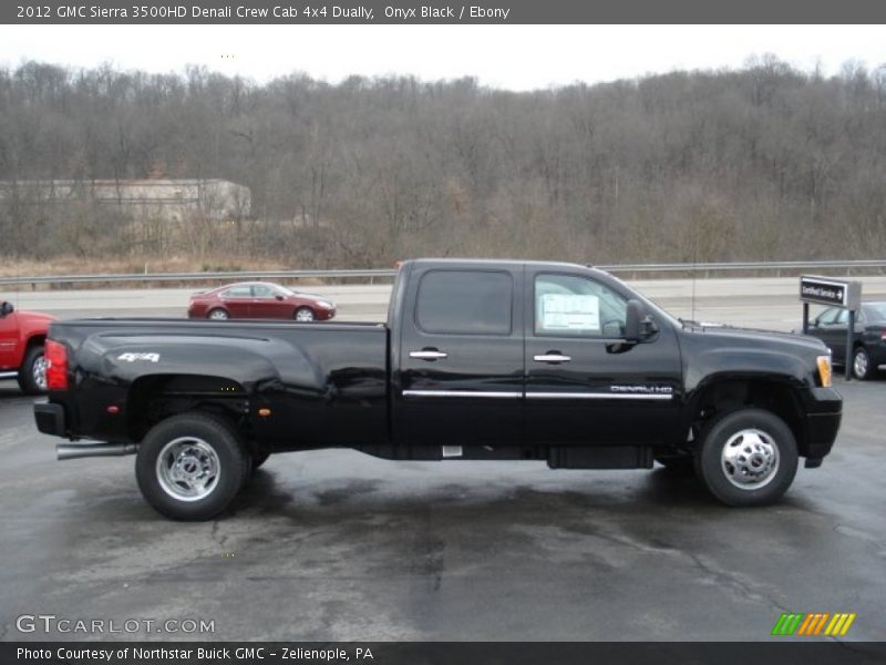  2012 Sierra 3500HD Denali Crew Cab 4x4 Dually Onyx Black