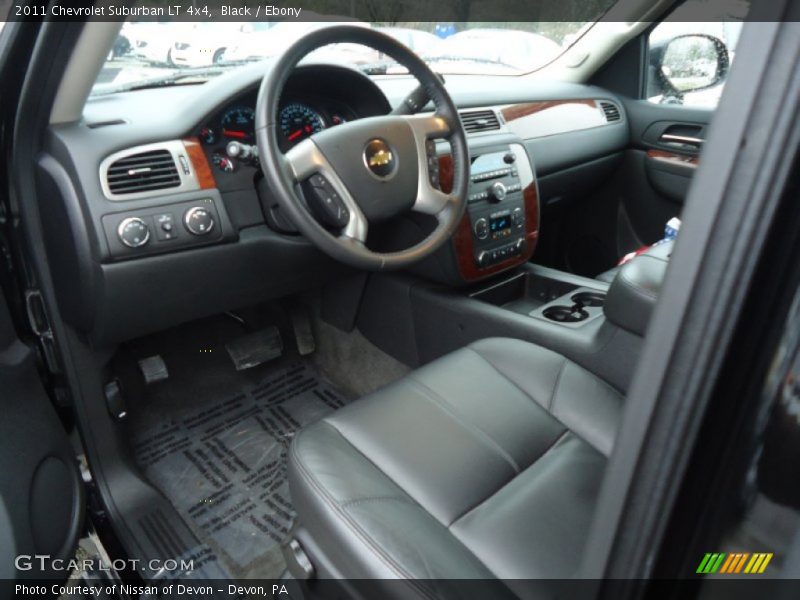 Black / Ebony 2011 Chevrolet Suburban LT 4x4