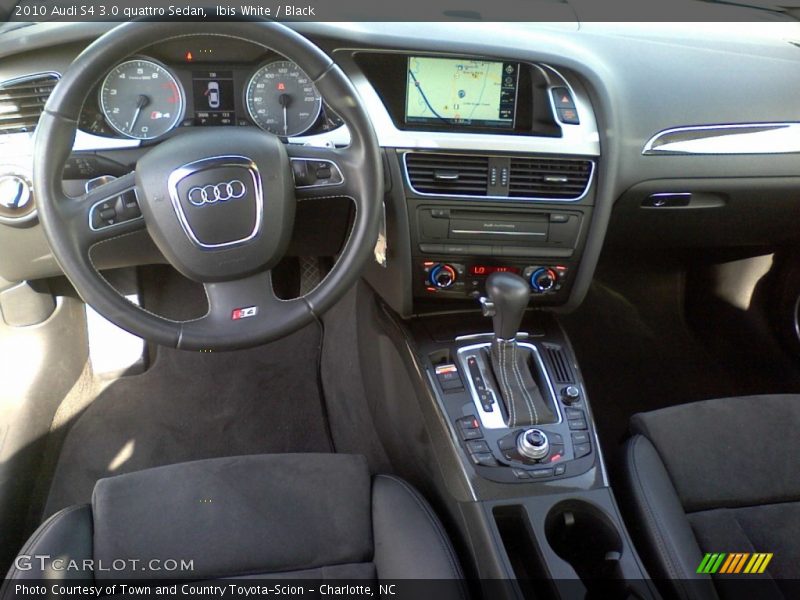 Ibis White / Black 2010 Audi S4 3.0 quattro Sedan