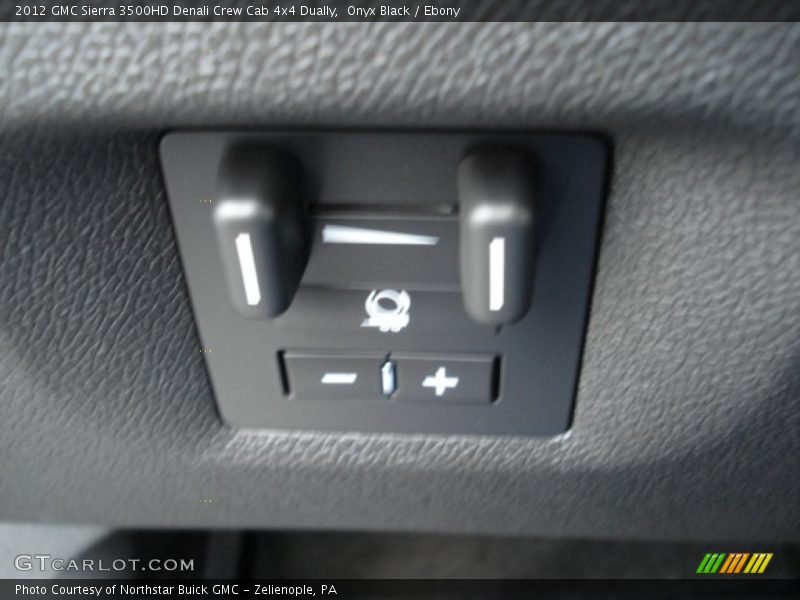 Onyx Black / Ebony 2012 GMC Sierra 3500HD Denali Crew Cab 4x4 Dually