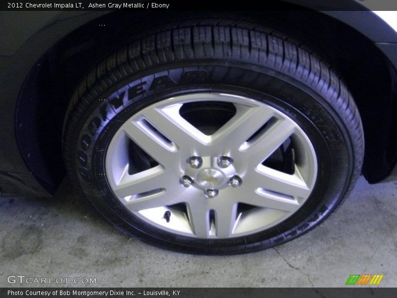 Ashen Gray Metallic / Ebony 2012 Chevrolet Impala LT
