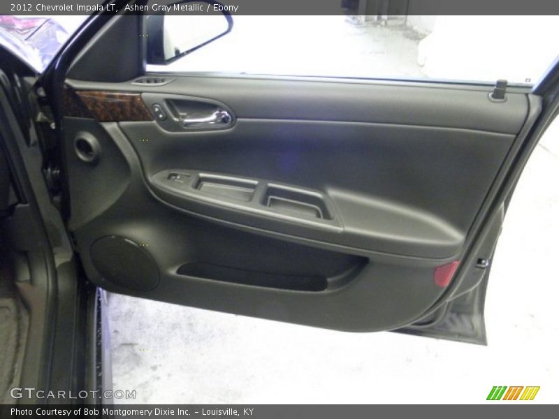 Ashen Gray Metallic / Ebony 2012 Chevrolet Impala LT