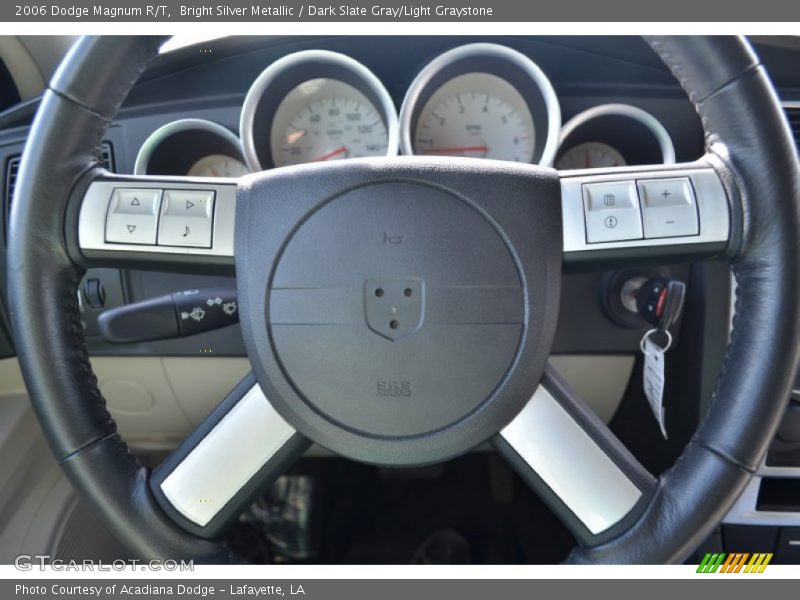 Bright Silver Metallic / Dark Slate Gray/Light Graystone 2006 Dodge Magnum R/T