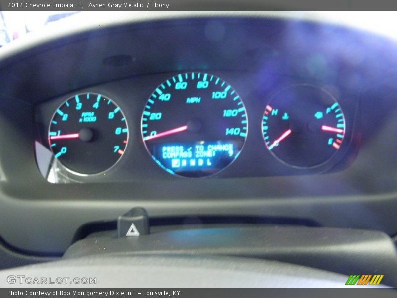 Ashen Gray Metallic / Ebony 2012 Chevrolet Impala LT