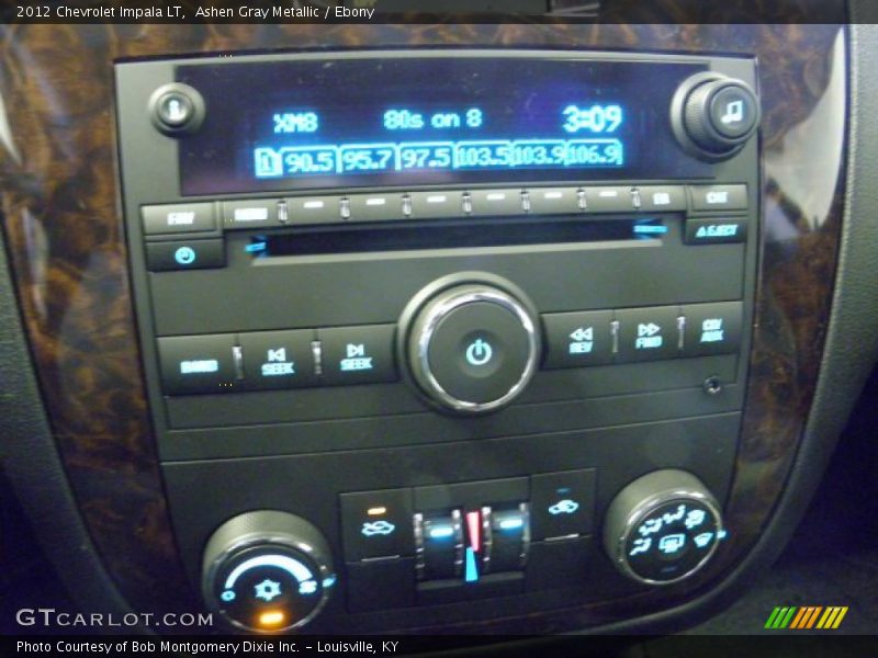 Ashen Gray Metallic / Ebony 2012 Chevrolet Impala LT