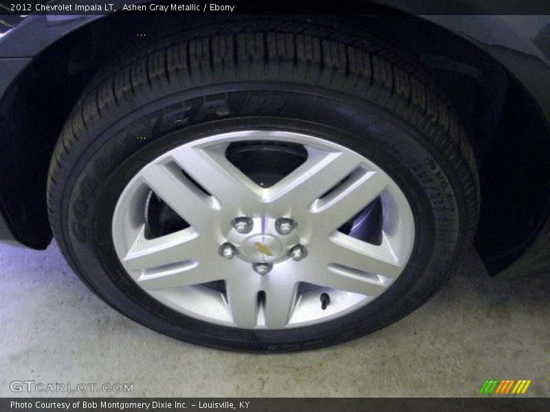 Ashen Gray Metallic / Ebony 2012 Chevrolet Impala LT