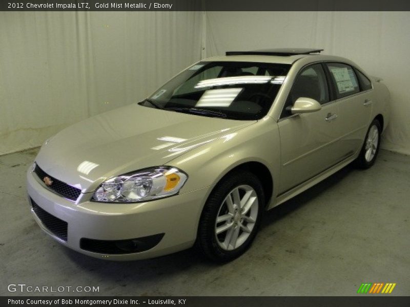 Gold Mist Metallic / Ebony 2012 Chevrolet Impala LTZ