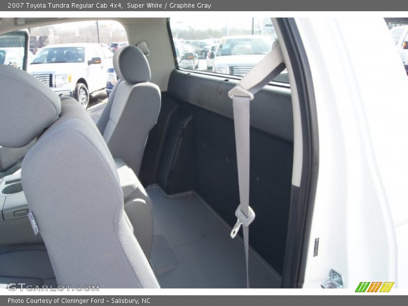 Super White / Graphite Gray 2007 Toyota Tundra Regular Cab 4x4