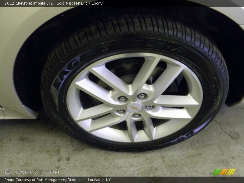 Gold Mist Metallic / Ebony 2012 Chevrolet Impala LTZ