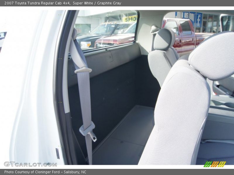 Super White / Graphite Gray 2007 Toyota Tundra Regular Cab 4x4
