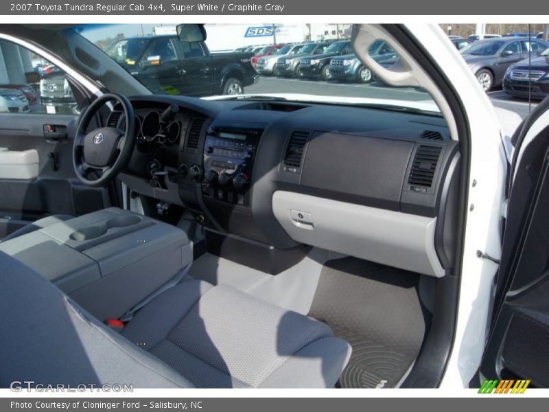 Super White / Graphite Gray 2007 Toyota Tundra Regular Cab 4x4