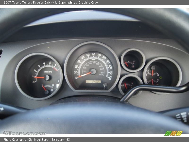  2007 Tundra Regular Cab 4x4 Regular Cab 4x4 Gauges