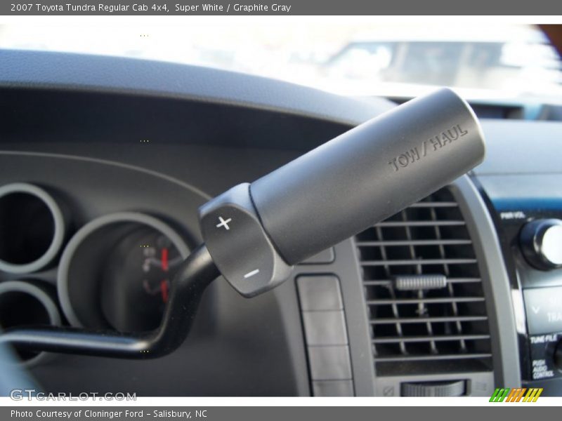 Super White / Graphite Gray 2007 Toyota Tundra Regular Cab 4x4