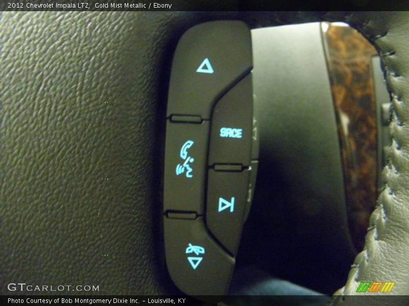 Gold Mist Metallic / Ebony 2012 Chevrolet Impala LTZ