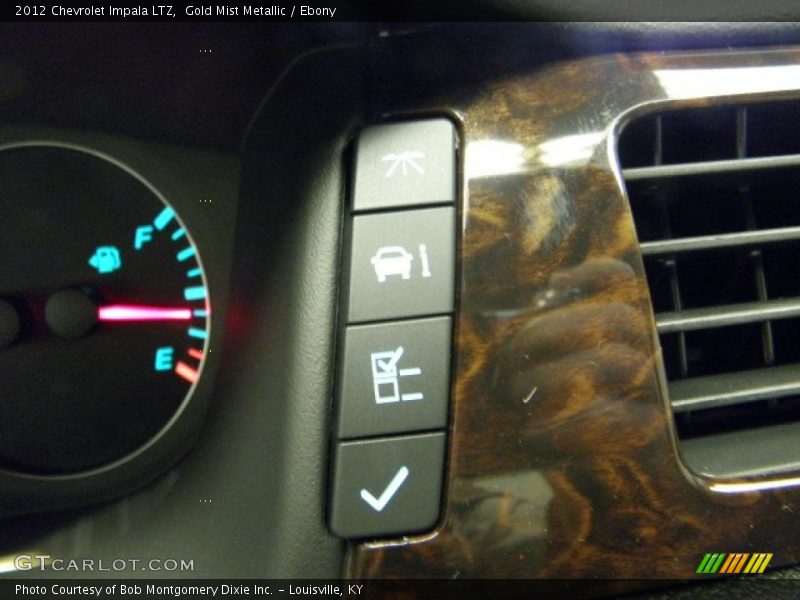 Gold Mist Metallic / Ebony 2012 Chevrolet Impala LTZ