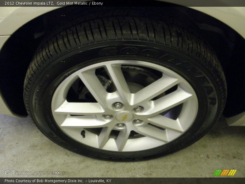 Gold Mist Metallic / Ebony 2012 Chevrolet Impala LTZ