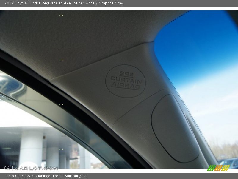 Super White / Graphite Gray 2007 Toyota Tundra Regular Cab 4x4