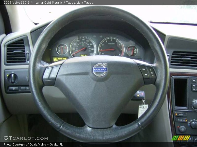 Lunar Gold Metallic / Taupe/Light Taupe 2005 Volvo S60 2.4