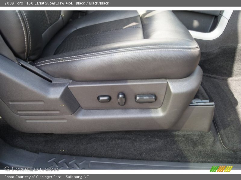 Black / Black/Black 2009 Ford F150 Lariat SuperCrew 4x4