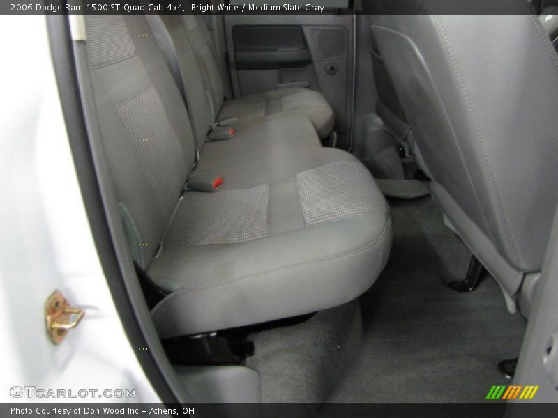 Bright White / Medium Slate Gray 2006 Dodge Ram 1500 ST Quad Cab 4x4