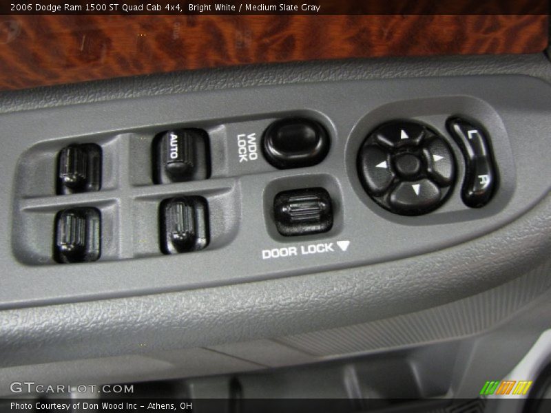 Bright White / Medium Slate Gray 2006 Dodge Ram 1500 ST Quad Cab 4x4