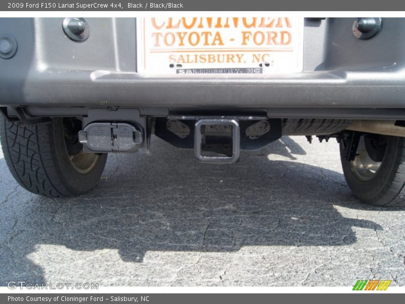 Black / Black/Black 2009 Ford F150 Lariat SuperCrew 4x4
