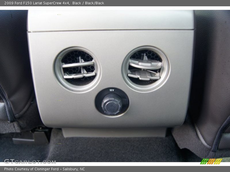 Black / Black/Black 2009 Ford F150 Lariat SuperCrew 4x4