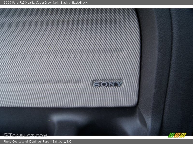 Black / Black/Black 2009 Ford F150 Lariat SuperCrew 4x4