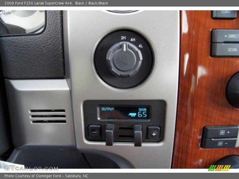 Black / Black/Black 2009 Ford F150 Lariat SuperCrew 4x4