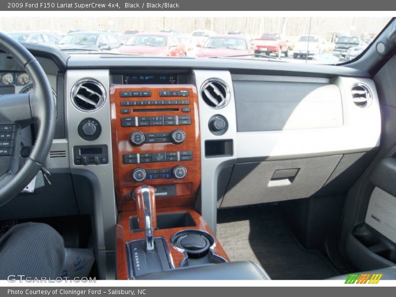 Black / Black/Black 2009 Ford F150 Lariat SuperCrew 4x4