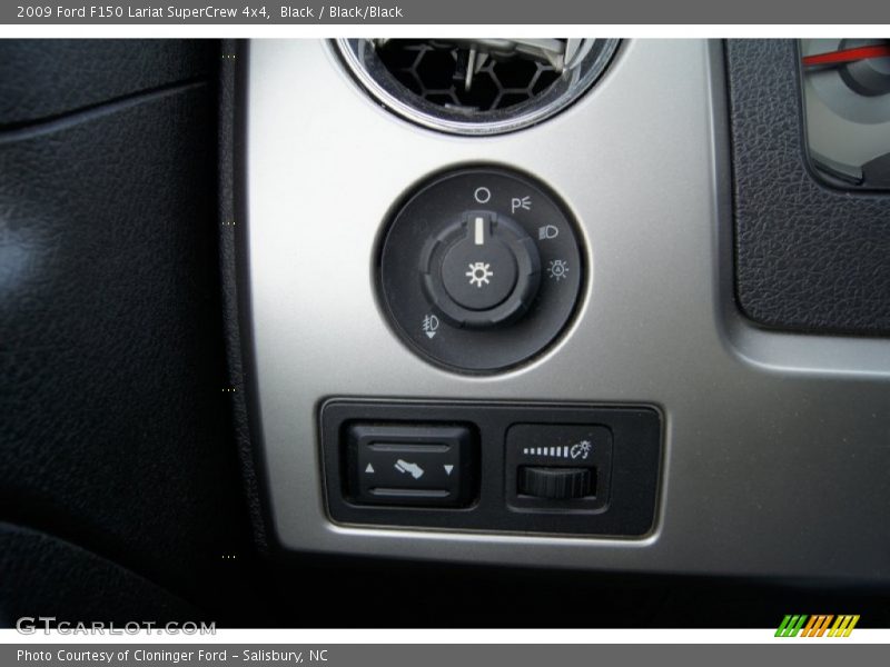 Black / Black/Black 2009 Ford F150 Lariat SuperCrew 4x4
