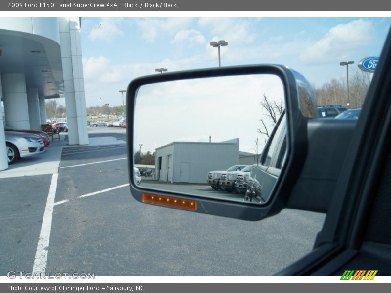 Black / Black/Black 2009 Ford F150 Lariat SuperCrew 4x4