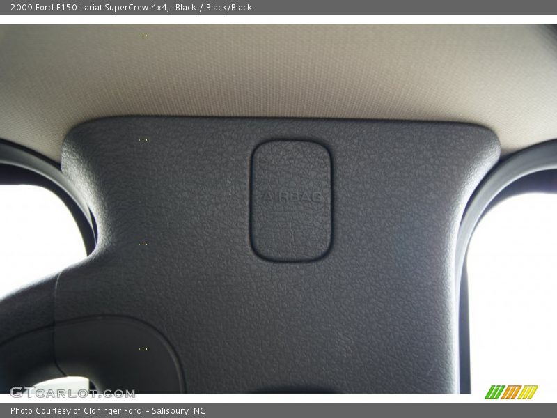 Black / Black/Black 2009 Ford F150 Lariat SuperCrew 4x4