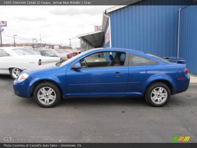 Arrival Blue Metallic / Gray 2005 Chevrolet Cobalt LS Coupe