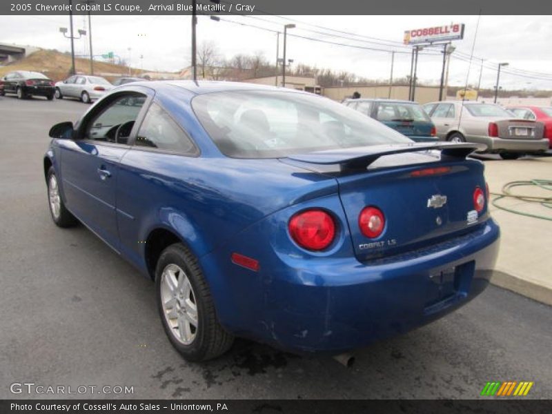 Arrival Blue Metallic / Gray 2005 Chevrolet Cobalt LS Coupe