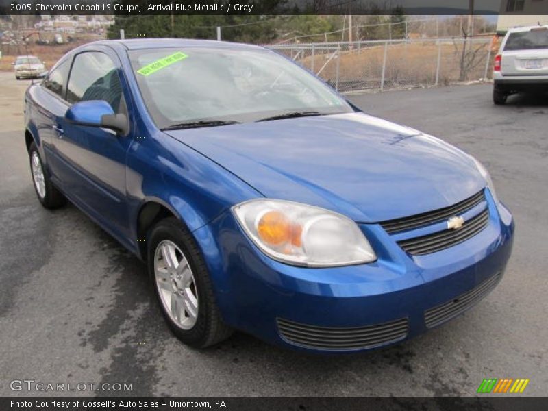 Arrival Blue Metallic / Gray 2005 Chevrolet Cobalt LS Coupe