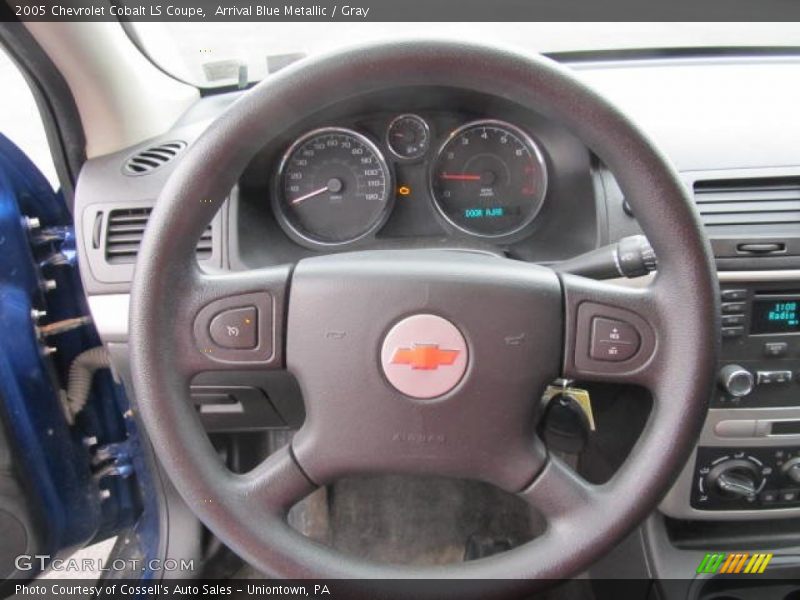 Arrival Blue Metallic / Gray 2005 Chevrolet Cobalt LS Coupe