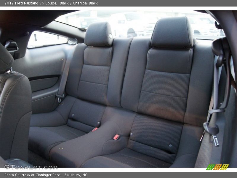 Black / Charcoal Black 2012 Ford Mustang V6 Coupe