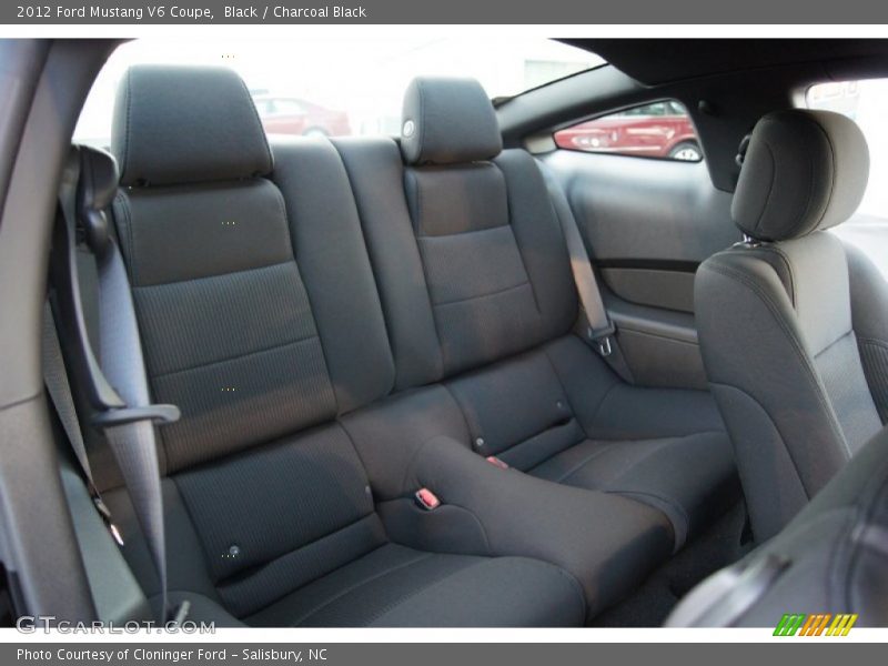 Black / Charcoal Black 2012 Ford Mustang V6 Coupe
