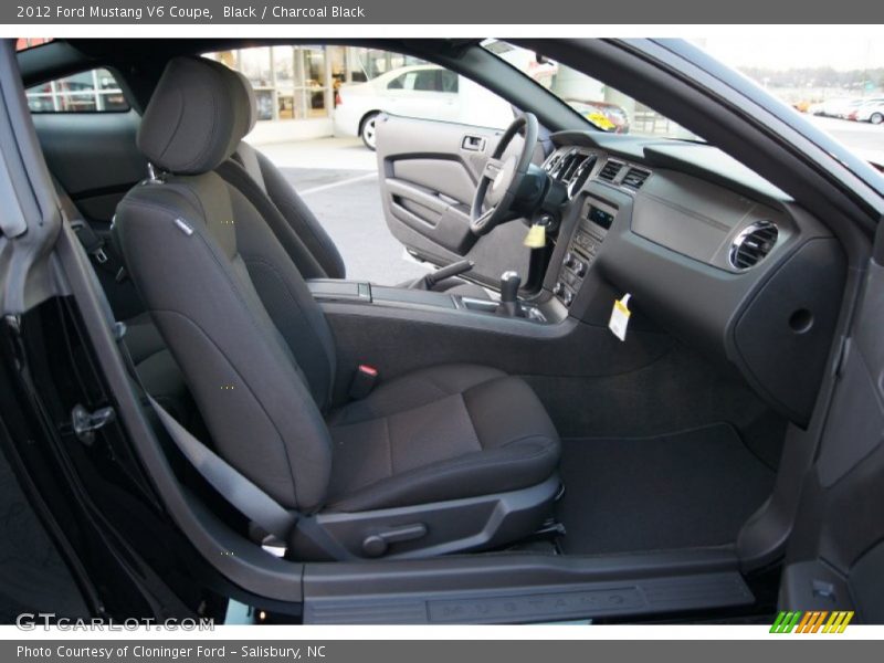 Black / Charcoal Black 2012 Ford Mustang V6 Coupe